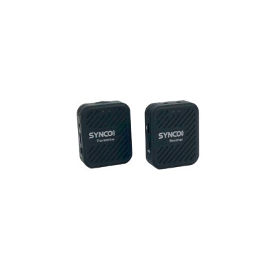 Synco tr�dl�s mikrofon s�t til interview (1 TX + 1 RX)