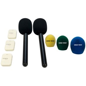 Synco trdls mikrofon st til interview (2 TX + 1 RX) med 