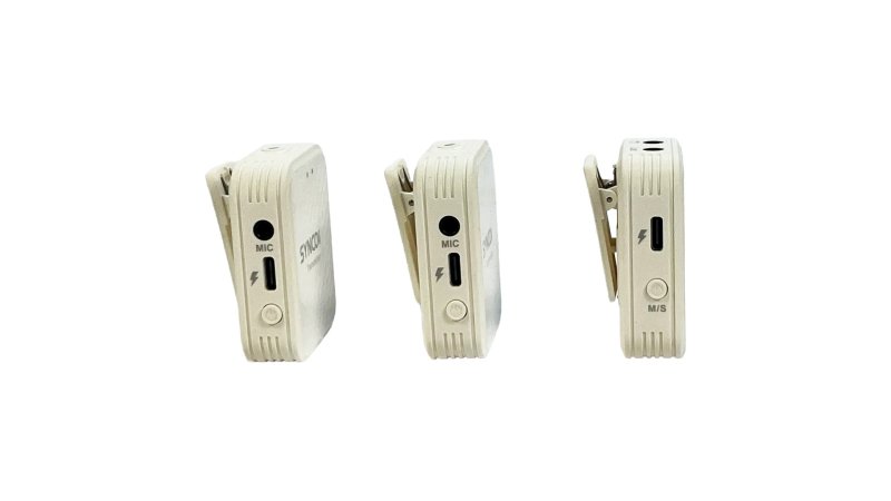 Synco trdlst mikrofon st til interview (2 TX + 1 RX) med 