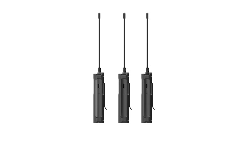 Synco trdlst mikrofonst PRO 1 RX og 2 TX UHF