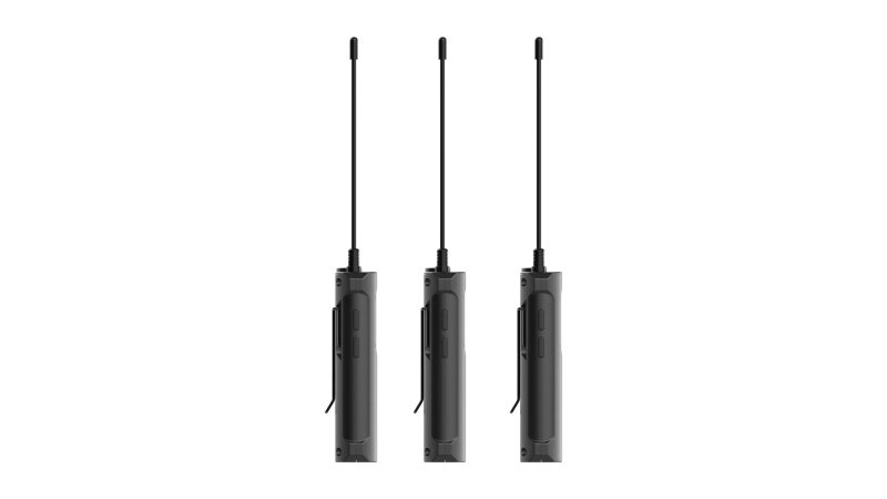 Synco trdlst mikrofonst PRO 1 RX og 2 TX UHF