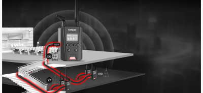 Synco tr�dl�s intercom link signal booster og expander