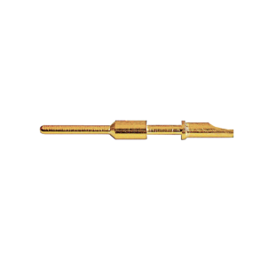 Syntax contact-pin, male gold, for 13 - 85 pins stik