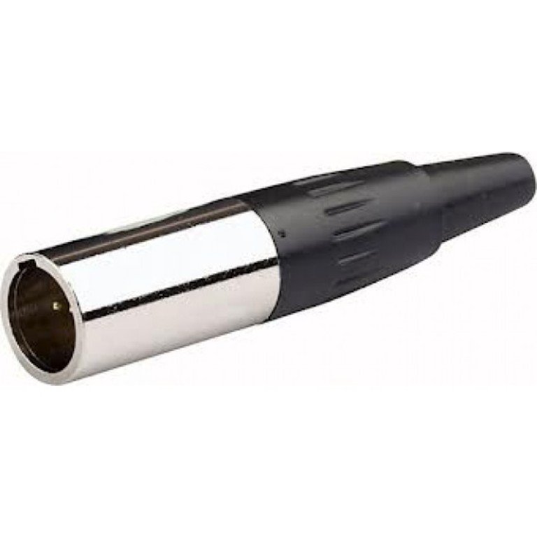 Mini XLR 4 polet kabel han stik