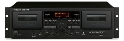 Tascam 202mkVII dobbelt cassette-recorder