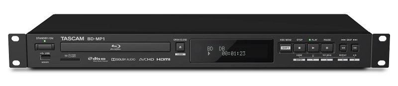 Tascam BD-MP1 Blu Ray og DVD afspiller