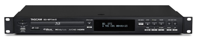 Tascam BD-MP1 mk2 Blu Ray og DVD afspiller