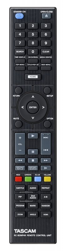 Tascam BD-MP4K Blu Ray og DVD afspiller 4K/UHD