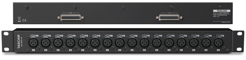 Tascam Breakout box til 16 balancerede audio inputs