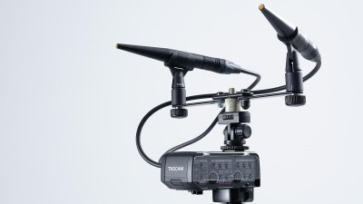 Tascam CA-XLR2D mikrofonadapter til kamera, Analog input