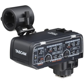 Tascam CA-XLR2D mikrofonadapter til kamera, Fuji film