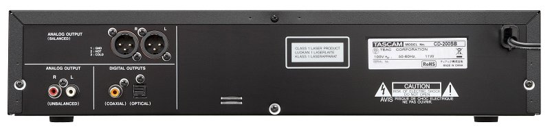 Tascam CD-200SB CD og harddisk afspiller