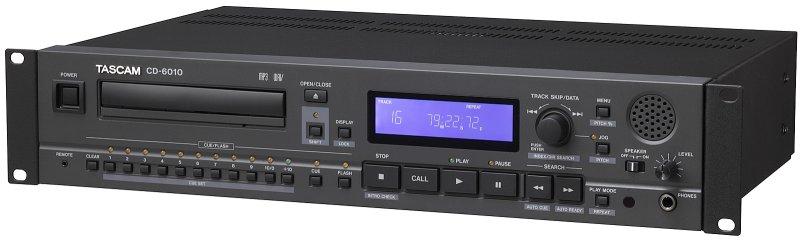 Tascam CD-6010 CD afspiller MP3/WAW 20 track