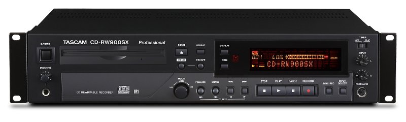 Tascam CD-RW900sx Audio CD recorder CD-R og CD-RW