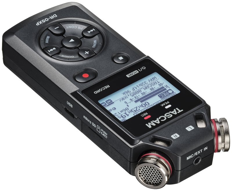 Tascam DR-05XP hndholdt optager, diktafon