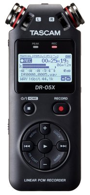 Tascam DR-05X h�ndholdt optager, diktafon