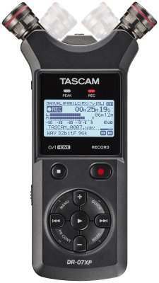 Tascam DR-07XP h�ndholdt optager, diktafon