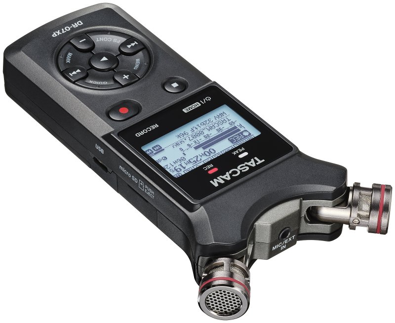 Tascam DR-07XP hndholdt optager, diktafon