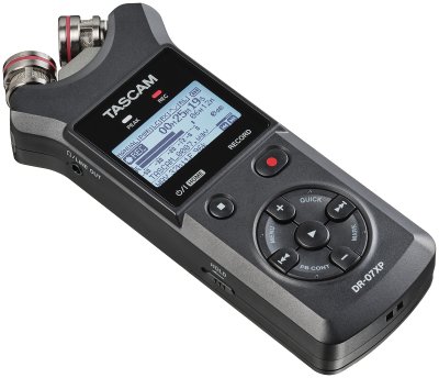 Tascam DR-07XP h�ndholdt optager, diktafon
