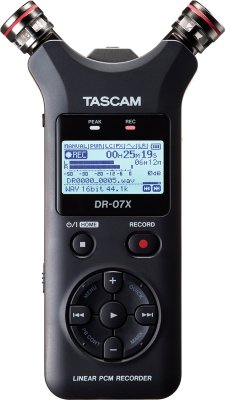 Tascam DR-07X h�ndholdt optager, diktafon