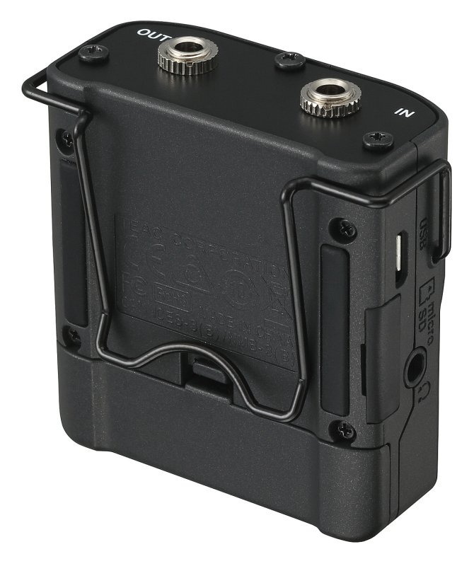 Tascam DR-10CH recorder til Shure lavalier