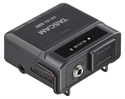 Tascam DR-10L Pro Recorder med lavalier mikrofon, sort