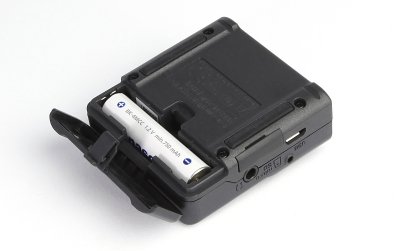 Tascam DR-10L recorder med lavalier mikrofon, sort