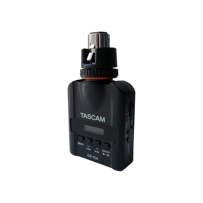 Tascam DR-10X audiorecorder til XLR dynamisk mikrofon