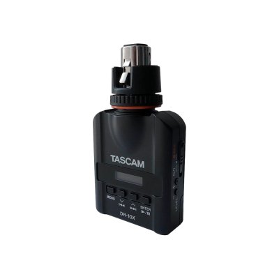 Tascam DR-10X audiorecorder til XLR dynamisk mikrofon