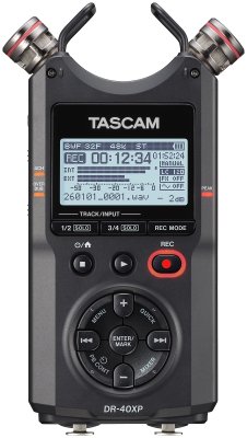 Tascam DR-40XP h�ndholdt optager, diktafon