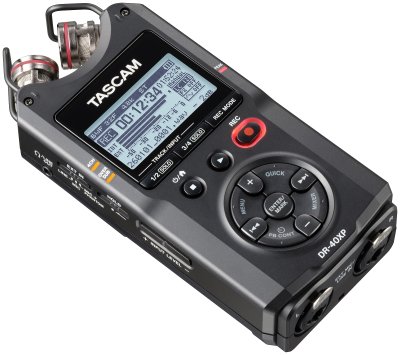 Tascam DR-40XP h�ndholdt optager, diktafon
