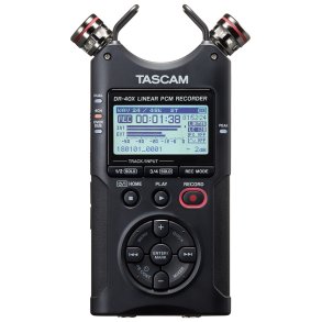 Tascam DR-40X h�ndholdt optager, diktafon