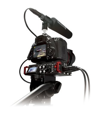 Tascam DR-701D Audio recorder til DSLR
