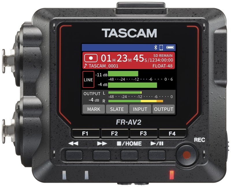Tascam 2-kanals audio recorder