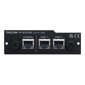 Tascam Expansion card Audio transmission Via SMPTE 64 in / 64 out