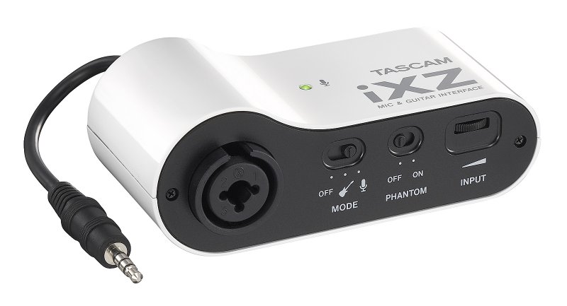 Tascam iXZ Mikrofon og instrument preamp til Apple