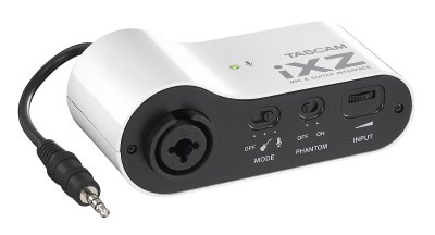 Tascam iXZ Mikrofon og instrument preamp til Apple