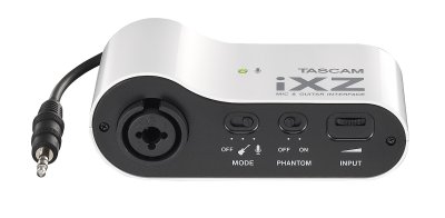Tascam iXZ Mikrofon og instrument preamp til Apple