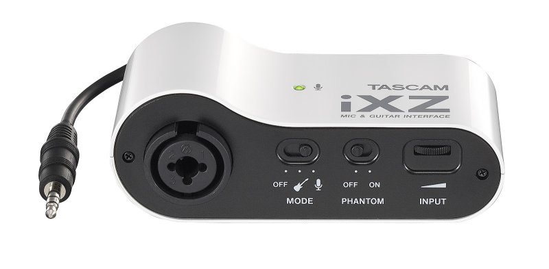 Tascam iXZ Mikrofon og instrument preamp til Apple