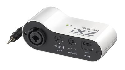 Tascam iXZ Mikrofon og instrument preamp til Apple