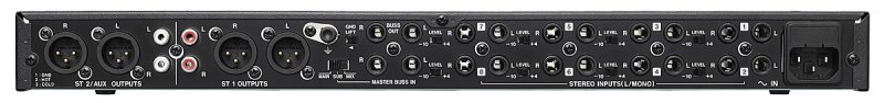 Tascam LM-8ST Line mixer 8 stereo kanaler
