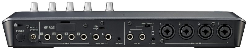 Tascam Mixcast 4 podcast mixer, recorder USB audiointerface