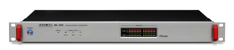 Tascam ML-16D Analog Dante converter 16 kanaler