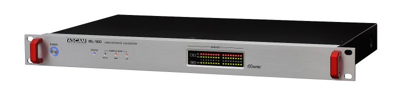 Tascam ML-16D Analog Dante converter 16 kanaler