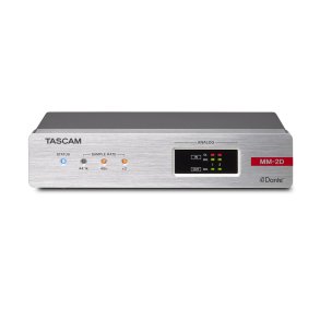 Tascam MM-2D Analog Dante converter 2in / 2 out, Euroblock