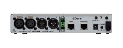 Tascam MM-2D Analog Dante converter 2in / 2 out, Euroblock