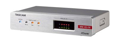Tascam MM-2D Analog Dante converter 2in / 2 out, Euroblock