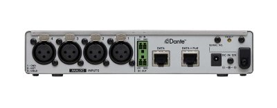Tascam MM-4D IN Analog Dante converter 4 kanaler, XLR