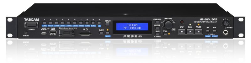 Tascam media player med SD/USB og DAB/FM tuner