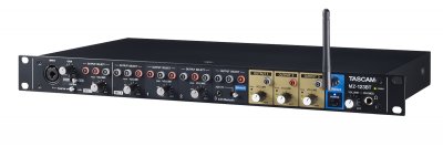 Tascam MZ-123BT installationsmixer 3 zoner 2 mic/2 line in